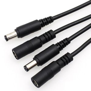 2021 DC Cable 50cm 100cm 200cm 250cm 300cm 500cm Extension Wire with 5.5*2.1mm DC Female & Male Jack Adapter