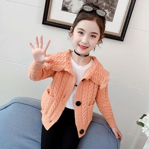 Wholesale toddler cardigan girls for sale - Group buy Pullover YourSeason Girls Loose Sweaters Cardigans Toddler Baby Girl Casual Cardigan Spring Autumn Knit Solid Color Knitting Tops Coats