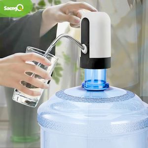 Elektrischer Wasserspender, Wasserflaschenpumpe, USB-Aufladung, automatische tragbare Pumpflasche, elektrische Wasserpumpe