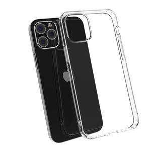 Transparent Cell Phone Case With Tpu Soft Cases For Iphone13 Pro Max Mini Xs Xr X 8 Plus Anti-drop Protective Cover Built-in Airbag
