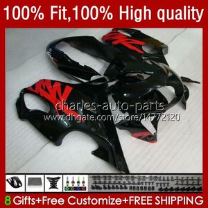 OEM Fairings For HONDA CBR600F4i CBR Red black 600F4i 600 F4i FS CC F4 i 2004-2007 55No.150 CBR600FS CBR600 F4i 04 05 06 07 600CC 2004 2005 2006 2007 Injection mold Kit