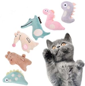 Kedi Oyuncak Mini Kedi Taşlama Catnip Komik Interaktif Peluş Kedi Diş Oyuncaklar Pet Yavru Çiğneme Pençeleri Başparmak Bite Pet Kaynağı GC644