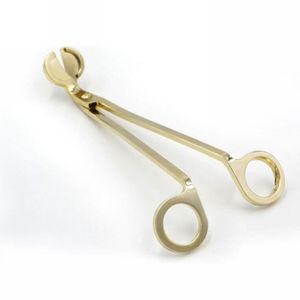 Stainless Steel scissors Personalized Electroplating 18 K golden Candle Wick Trimmer