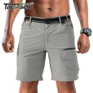 TACVASEN Herren-Sommer-Freizeitshorts, leicht, mehrere Taschen, Militär, Arbeit, Cargo, gerade, locker, Wandercamp, 30–40, 210714