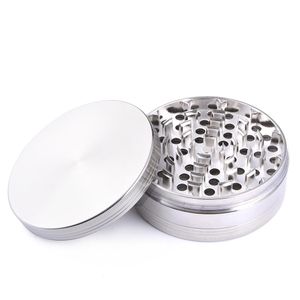 2021 100 mm 4 cale szlifierka ziołowa Heavy Duty Duży Rozmiar Tobacco Grinder 3 warstwy Pieprz Muller Aluminium Ostry Diamentowe Zęby Kruszarka