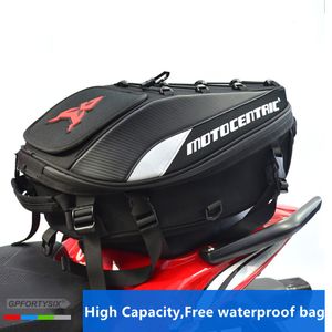 Motorcycle Tail Bags Back Seat-Bag Travel Bag Waterproof Motorbike Scooter Sports Luggage Rear Seat Rider Backpack