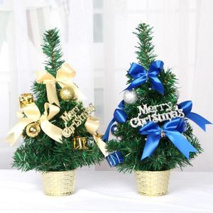 Weihnachtsdekorationen, Baumschmuck, 30 cm, Mini-PVC, für Zuhause, Büro, festliche Atmosphäre, Desktop, umweltfreundliche Pflanzen
