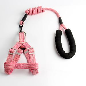 Breathable Adjustable Dog Leashes Small Medium Puppy Dogs Harness Vest Chest Collar Pet Supplies