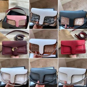 Lüks T Tasarımcılar Çanta Hakiki Deri Kadın Kompozit Kadın Çanta Vintage Çanta Fashionbags Anlık Görüntü Paketi Tabby Omuz Çantası