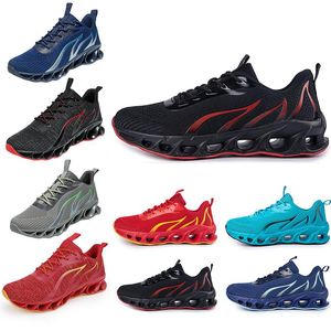 Running Shoes non-brand men fashion trainers white black yellow gold navy blue bred green mens sports sneakers #221