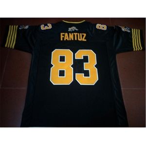 Custom 009 Youth Women Vintage Hamilton Tiger-katter # 83 Andy Fantuz fotbollströja storlek S-5XL eller Anpassat något namn eller nummer Jersey