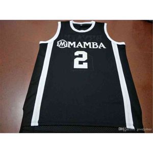 Custom Men Youth women Rare girocollo # 2 Mamba Gigi K B College Basketball Jersey Taglia S-6XL o personalizzato qualsiasi nome o numero di maglia