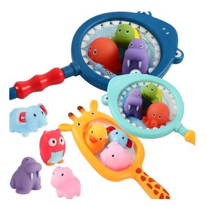 Barnens vattenspray temperaturkänslig färgbyte djur badrum leksak sim pool bad leksaker för barn lek dusch 210712