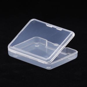 5PCS Collection Container Case jewelry Finishing Accessories Plastic Transparent Small Clear Store box With Lid Storage Box 2039 V2