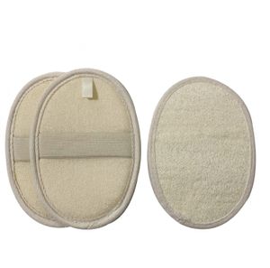 11x16 cm Luffa naturale Pad Esfoliante Luffa Scrubber Rimuovi la pelle morta Perfetto per il bagno, la doccia e la spa