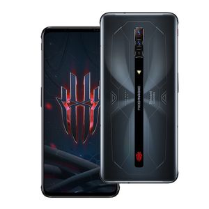 Original Nubia Red Magic 6S Pro 5G Mobile Phone Gaming 8GB RAM 128GB ROM Snapdragon 888 Plus Octa Core 64MP Android 6.8" AMOLED Full Screen Fingerprint ID Smart Cellphone