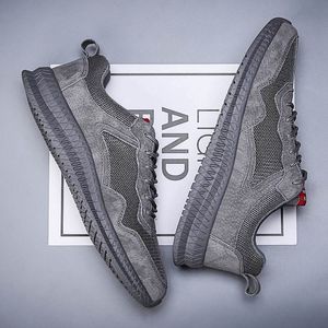 Athletic 2021 Men Running Shoes mesh grey beige soft sole casual sports sneakers trainers outdoors jogging walking size 39-44