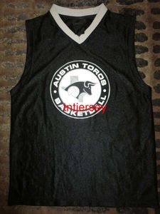 Сшитый Austin Toros #1 D-League Jersey Emelcodery Jersey Size XS-6XL Custom Любые номера имени баскетбольные майки