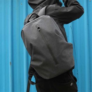 FYUZE Men's backpack Fashion Backpacks Laptop 15.6 inch 17 Waterproof backpack School Teenage Anti theft Zipper Travel Outdoor 210929