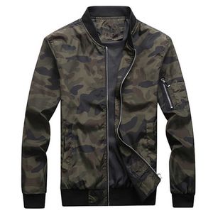 Mens camuflagem jaqueta moda casual militar windbreaker casaco masculino outwear camo masculino hh234 x0621