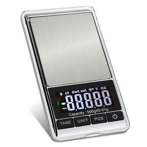 Mini Jewelry Pocket Scales High Precision Gold Diamond Accurate weight Balance Digital Electronic Scales 210927