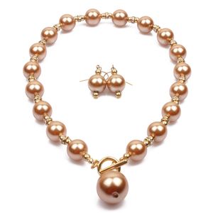 Fahion Enkel Pearl Beaded Halsband Kort Choker Eearing Suit Röd Vit Guld Svart Pärlor Halsband Kedja Krage Bone Kedjor Suits