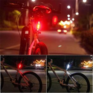 自転車ライト2021マウンテンLED USB 4モード充電式防水ライトヘッドライトフロントとリアセット