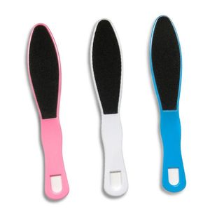 Double Sided Sandpaper Foot File Plastic Feet Exfoliator Scrubber Wholesale