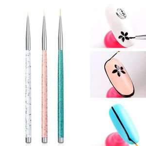 Wholesale art drawing easy for sale - Group buy Nail Brushes Pens Multifunctional Easy To Use Plastic Art Drawing Liners For Salon