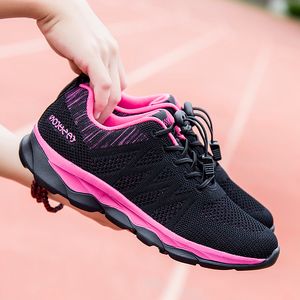 2021 Designer Running Shoes For Women Rose Red Fashion womens Trainers High Quality Outdoor Sports Sneakers size 36-41 wd