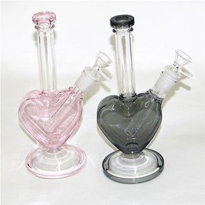 Hookah Glass Bong water pipes ice catcher thick material for smoking 9" bongs ash catchers quartz banger nails