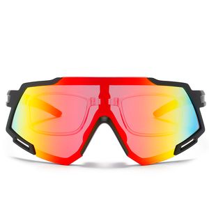 PERSONALIDAD FUTURISTAJA FUTURIZADA GAFAS DE SOL para hombres Marco de gran tamaño que muestra la cara Pequeñas gafas de sol para mujer de moda de las gafas de conducción