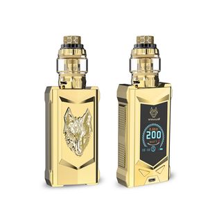 vape kit 100% Original Sigelei Snowwolf Mfeng Vapes Mod With Atomizer Tank Coil 200W SUPER POWER Electronic Cigarettes More puffs Than Disposable