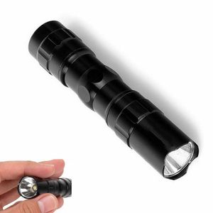Gadget mini 2000lm LED ficklampa Portable Pocket Light Torch Vattentät Hög kraft Taktisk Kraftfull för jakt nattfiske