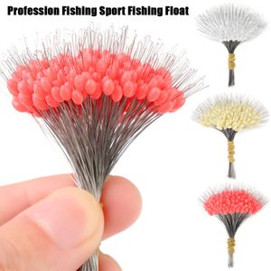 300Pcs/Pack Anti-wrapped Beans Float Fishing Bobber Silicone Stopper Space Bean Connector Line Resistance Tool