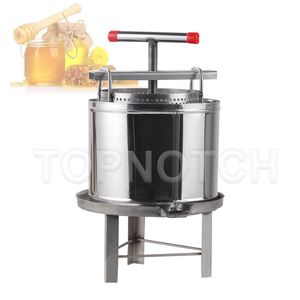 Manual Crank Honey Juicers Stainless Steel Beeswax Separator Beekeeping Equipment Bee Machine