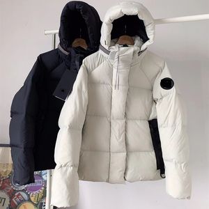 Uomo Donna Marca Giù Parka Giacche Moda Manica lunga Bottoni con cerniera Capispalla con cappuccio Designer Inverno Coppie Casual Luxury Pane Puff Cappotti