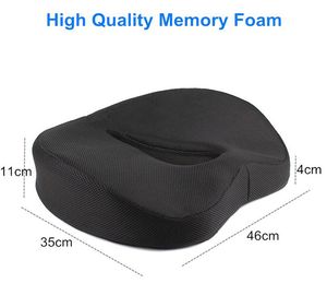 Donut Pillow SEAT CUSHION Tailbone Coccyx Orthopedic Medical Sits Prostate Chair för Memory Foam