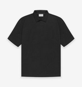 2022 Powrót 3d Silicon Logo Polo Oversized T Shirt High Street Krótki Rękaw Tee Para Kobiety Męskie Koszulki Mody