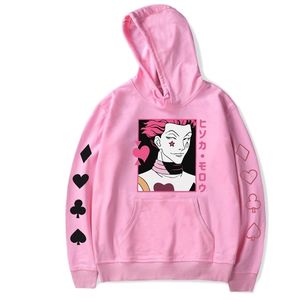 2021 Hunter x Hunter Hisoka Hoodies Männer Frauen Sweatshirts Mit Kapuze Harajuku Hoodie Hisoka Jungen Mädchen Casual Beliebte Pullover Y0809