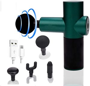 Wholesale silent pocket for sale - Group buy Mini Muscle Massager Gun Portable Fascia Guns Handheld Deep Percussion Instrument Silent Pocket Full Body Massage
