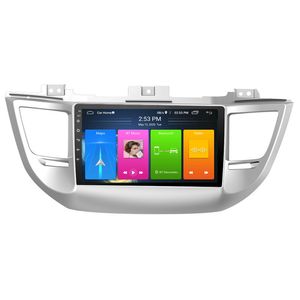 Multimedia Head Unit Android 10.1 carro DVD player Áudio Stereo Radio 2 Din 10 polegadas para Hyundai Tucson 2015-2018