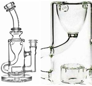 9.5 인치 물 담뱃대 Klein Dab rig 유리 봉 토러스 봉 리사이클 오일 장비 흡연 워터 파이프 관절 크기 14.4mm 저렴한 가격 무료 배