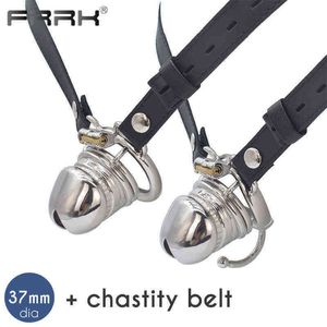 NXY Chastity Device Ringar Frrk CB Strapon Cock Cage med manlig bälte för henne att kontrollera par penis ring bdsm sexules leksaker vuxna leveranser sex 1210