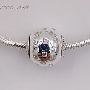Serie Essence JOY Clear CZ Pandora Charms per bracciali Gioielli fai da te Creazione di perline sfuse Gioielli in argento all'ingrosso 796020CZ