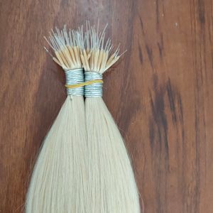 Najwyższej jakości nano końcówki Humanhair Wydłużenia proste podwójne narysowanie 1G Strand 100G 16 do 26 100 Virgin Human Hair