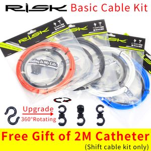 Evrensel Bisiklet Attırıcı / MTB Yol Bisikleti için Fren / Shift Cablehousing Setleri