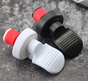 Wholesale Bar Tools Barware Silicone Wine Stoppers cork Airtight seal on Bottles Reusable Beer Bottle Cover Saver Gifts KD1