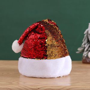 Wholesale sequin party hats for sale - Group buy Shining Sequin Funny Party Hats for Adults and Kids Christmas Xmas Santa Hat Cap for Christmas New Year Festival Holiday Party