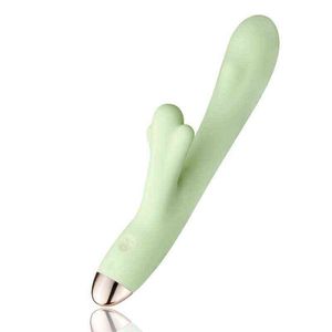 NXY Vibrators Vuxna produkter Kvinna 8-frekvens G-Spot Vibration Electric Rod Massage Green Masturbator Sex 0107